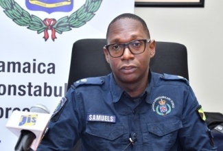 St. James Police Divisional Commander, Senior Superintendent Eron Samuels