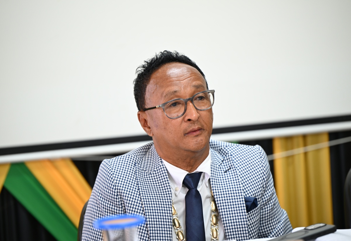 Mayor of Morant Bay, Councillor Louis Chin.