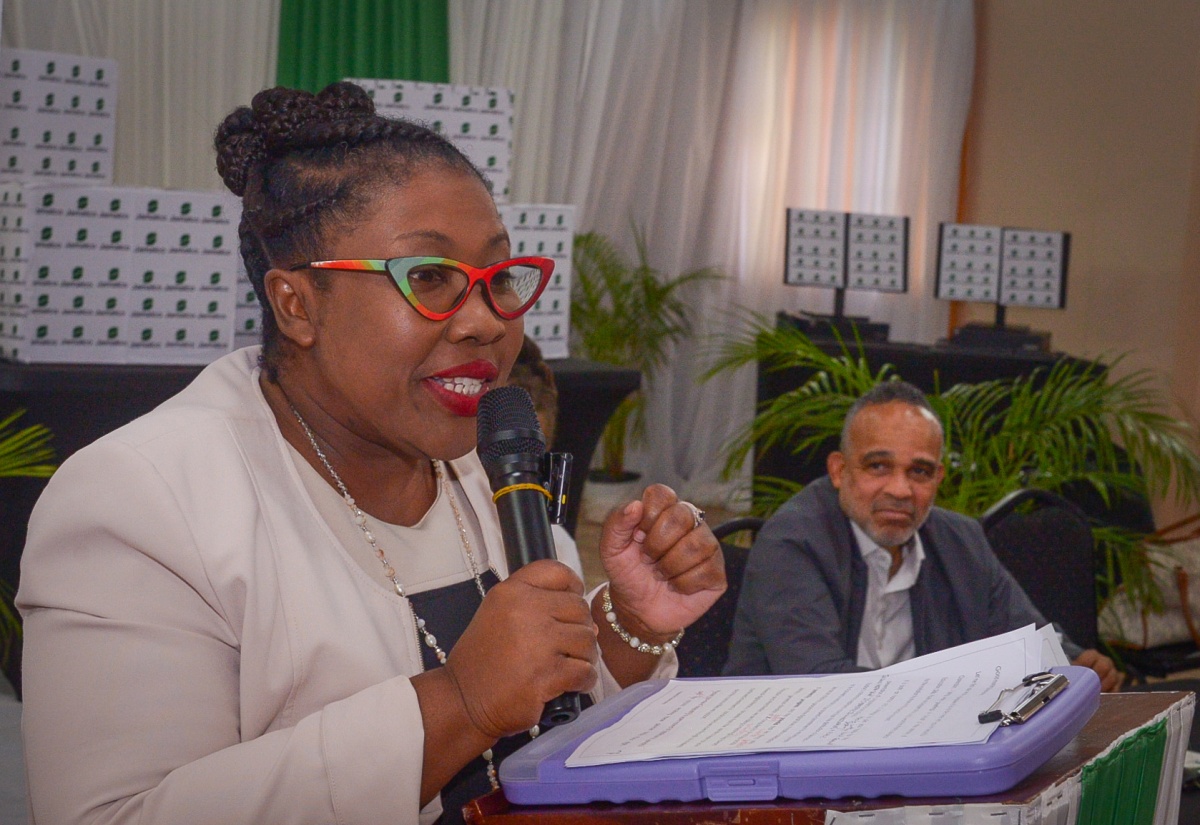 Assistant Chief Education Officer, Ministry of Education, Skills, Youth and Information, Dr. Nadine Simms.