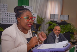 Assistant Chief Education Officer, Ministry of Education, Skills, Youth and Information, Dr. Nadine Simms.