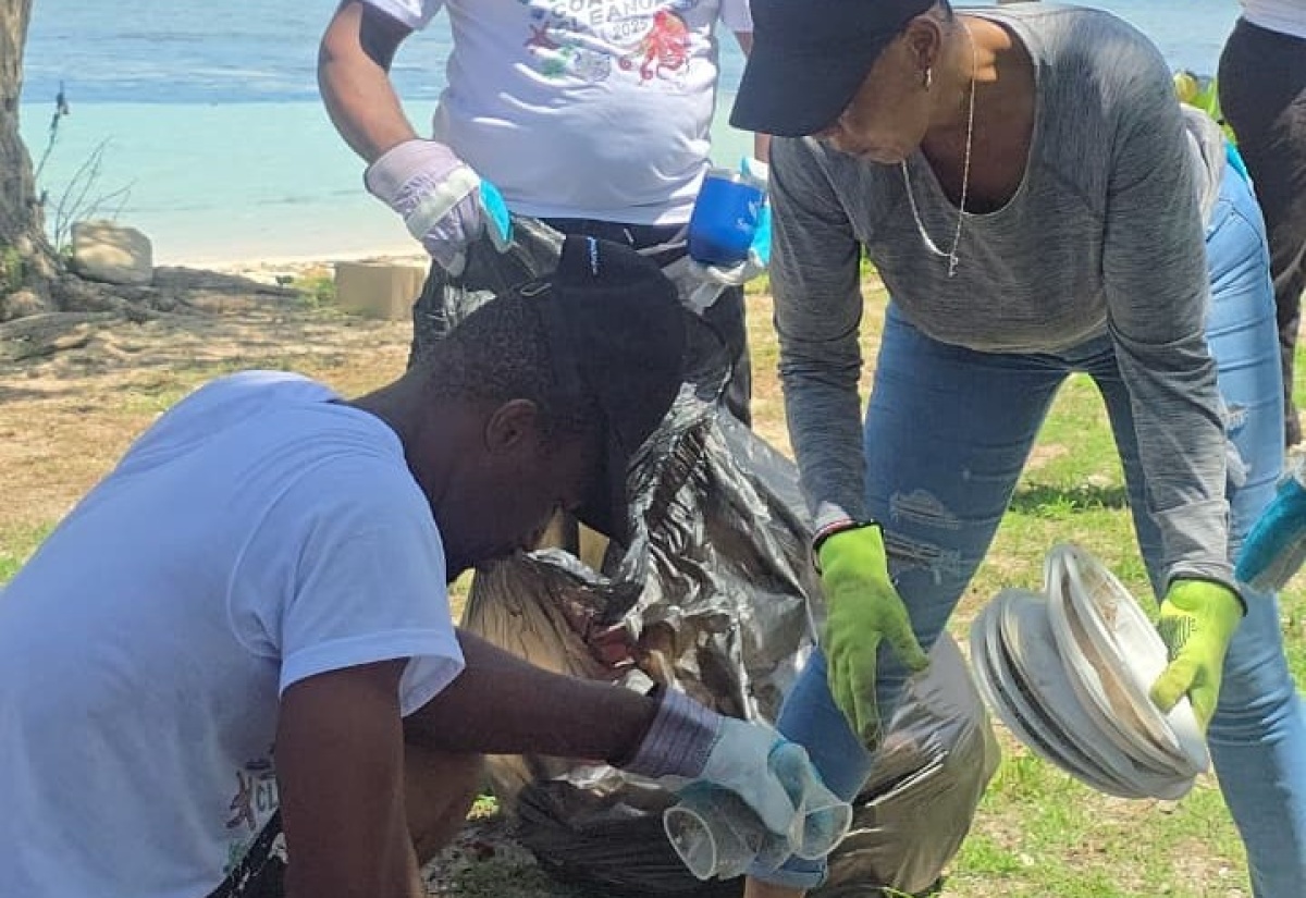 Volunteers Cleaned Beaches in St. Ann and Trelawny