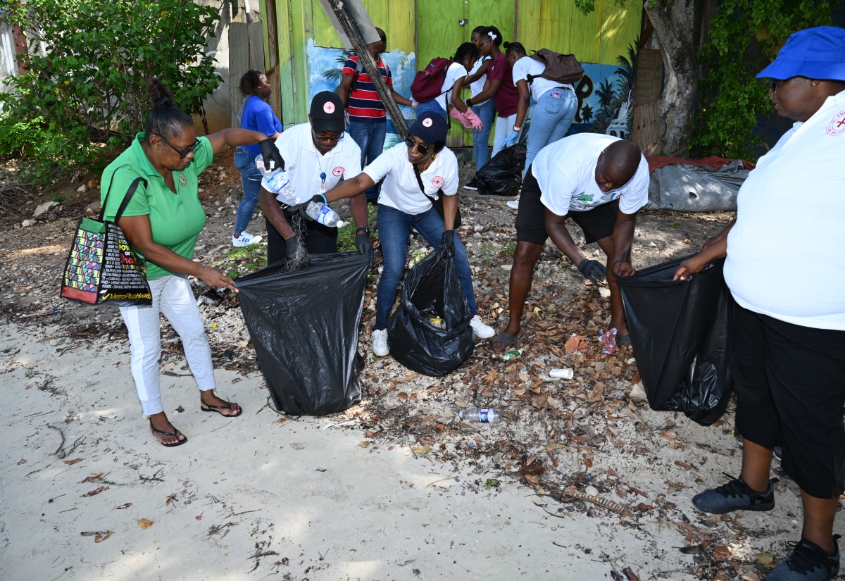 Volunteers Cleaned Beaches in St. Ann and Trelawny