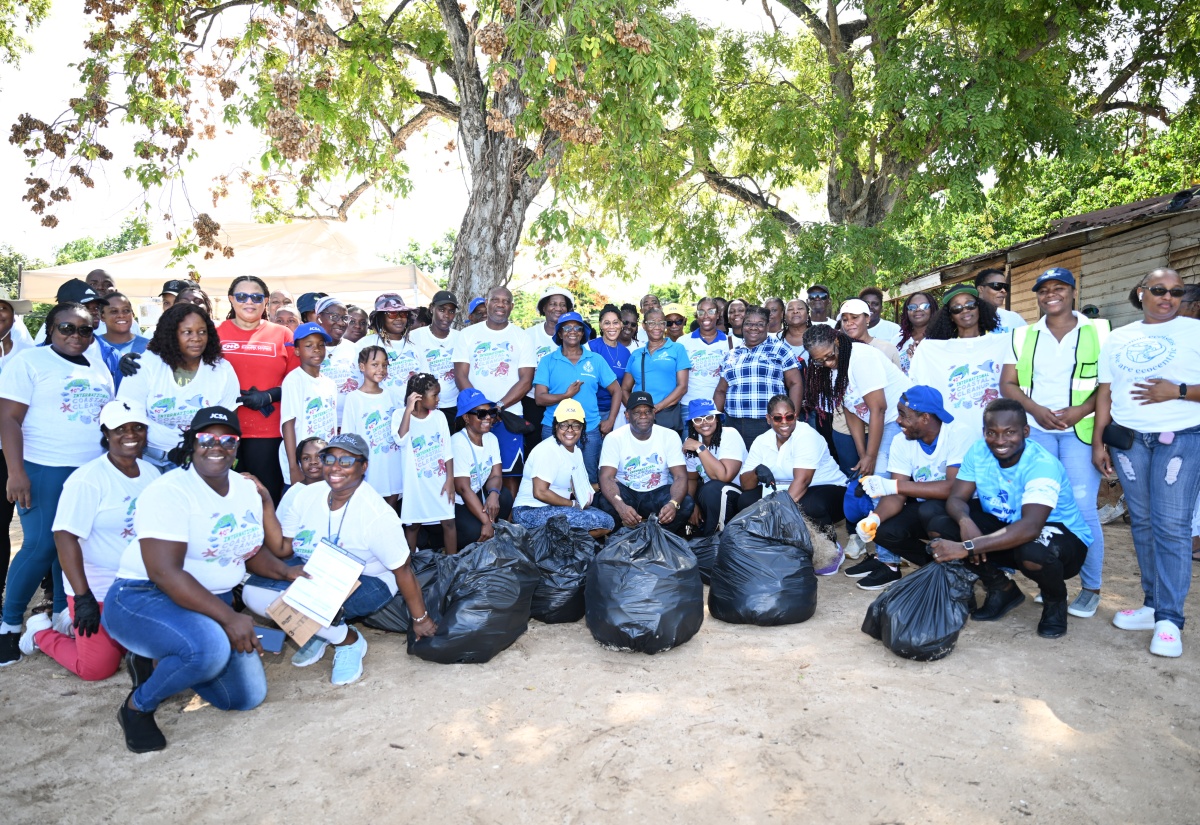 Volunteers Cleaned Beaches in St. Ann and Trelawny