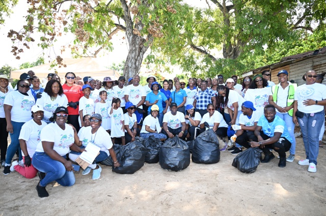 Volunteers Cleaned Beaches in St. Ann and Trelawny