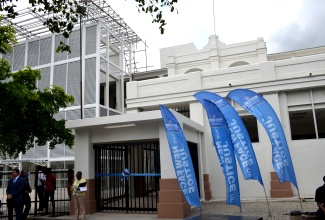 The newly expanded Court of Appeal building, located on King Street in downtown Kingston.