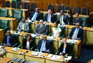 Government Senators, who were sworn into office at Gordon House on September 18.