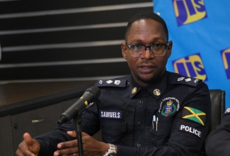 Divisional Commander for the St. James Police, Senior Superintendent Eron Samuels. 

