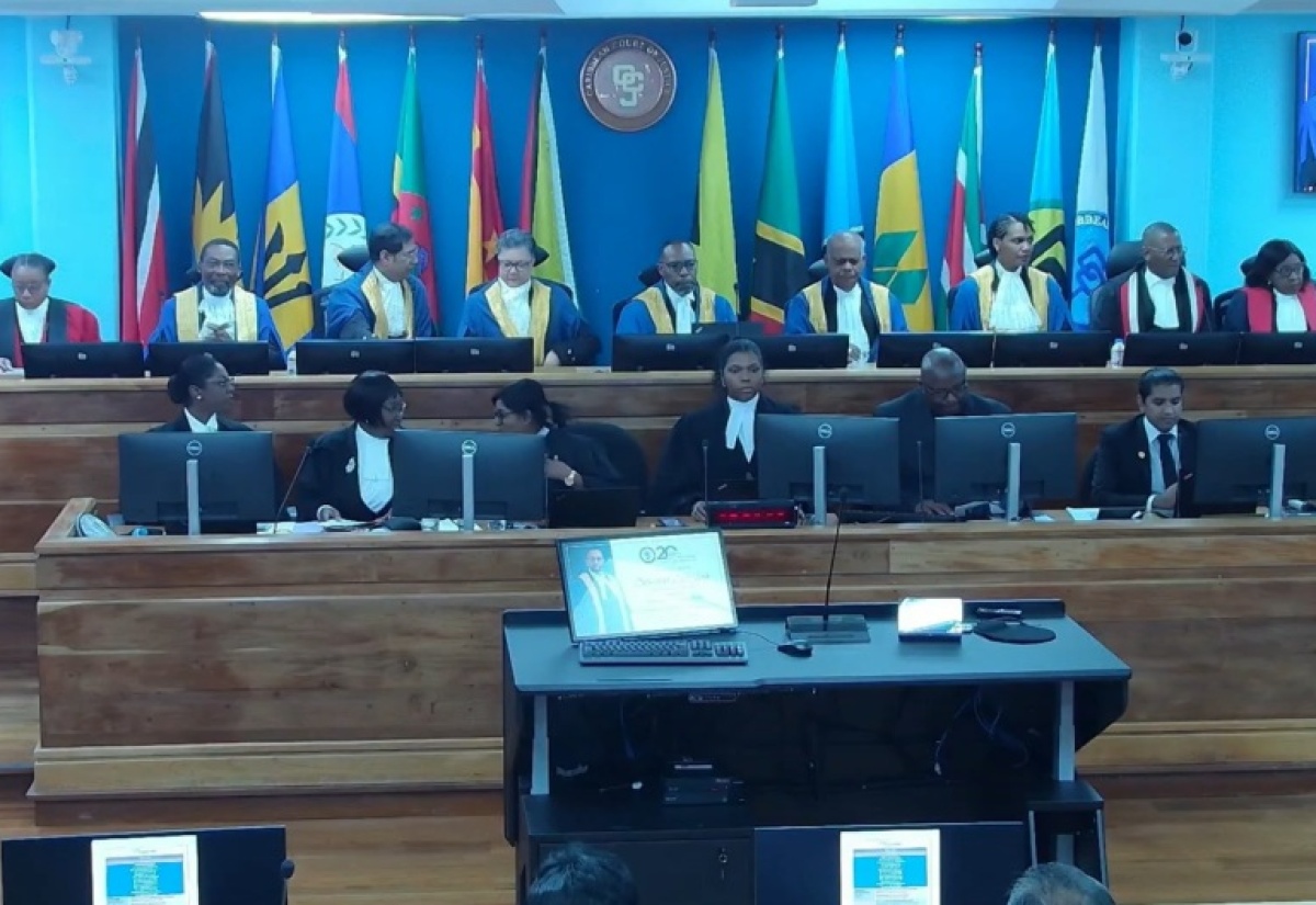 Jamaica’s Justice Winston Anderson Hailed as Visionary at CCJ Inauguration in Trinidad and Tobago