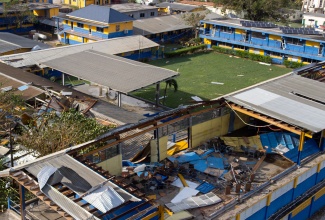 St. Elizabeth Technical High School (STETHS) in Santa Cruz, St. Elizabeth, suffered extensive structural damage following the passage of the powerful Category 5 Hurricane Melissa.

