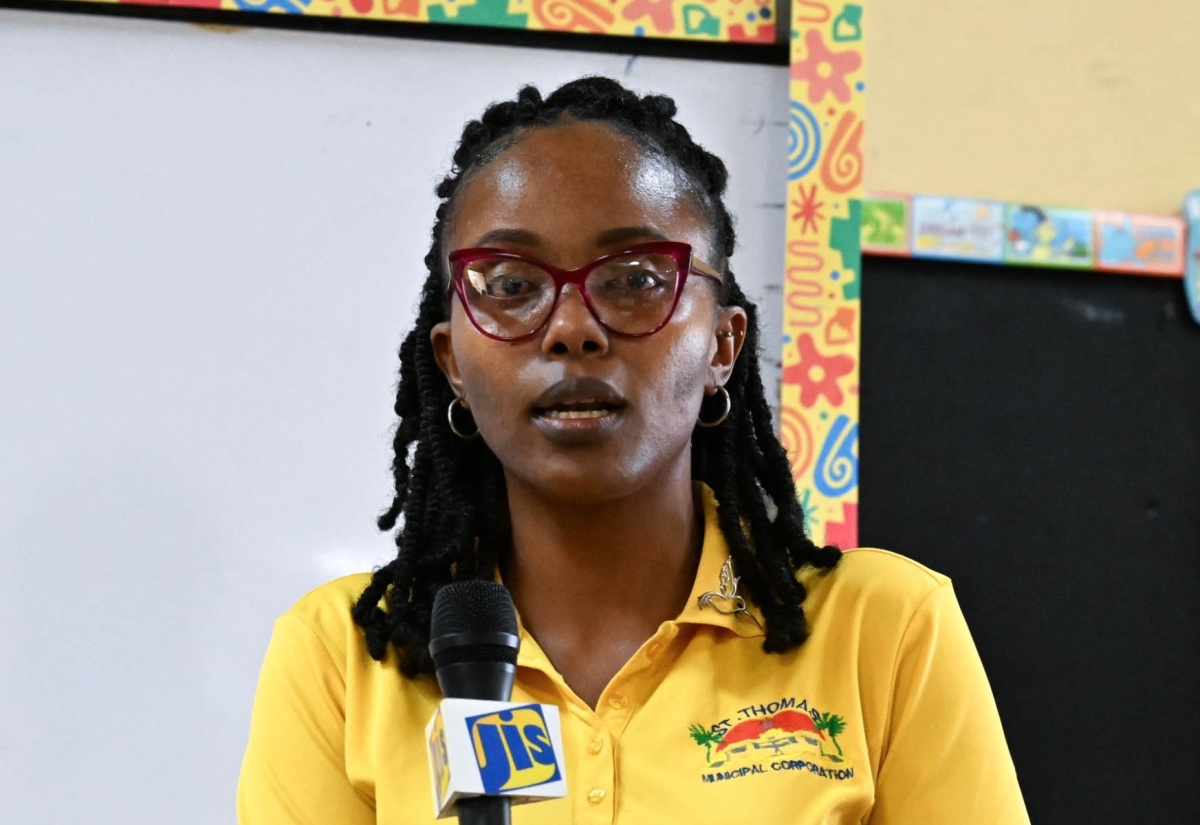 Parish Disaster Coordinator for St. Thomas, Martina Medley-Goode. 


