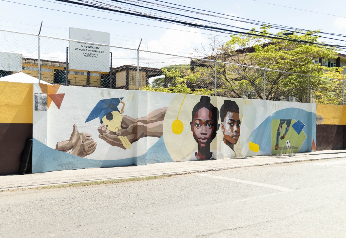 Murals Unveiled at Kingston Schools to Mark Completion of EU-Funded Bridge Project