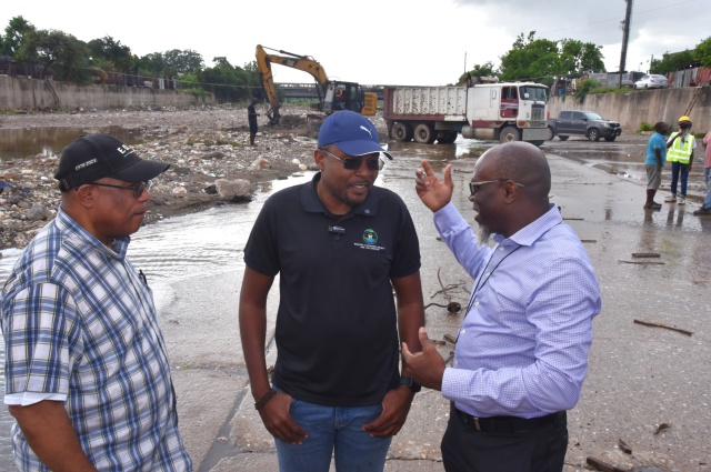 NWA Undertakes Emergency Desilting of Sandy Gully Ahead of Tropical Storm Melissa
