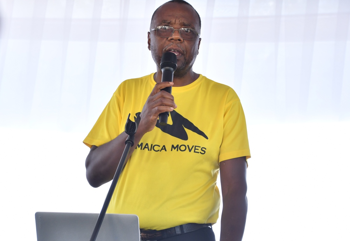 Health Promotion and Education Officer for Westmoreland, Gerald Miller.