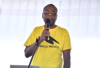 Health Promotion and Education Officer for Westmoreland, Gerald Miller.