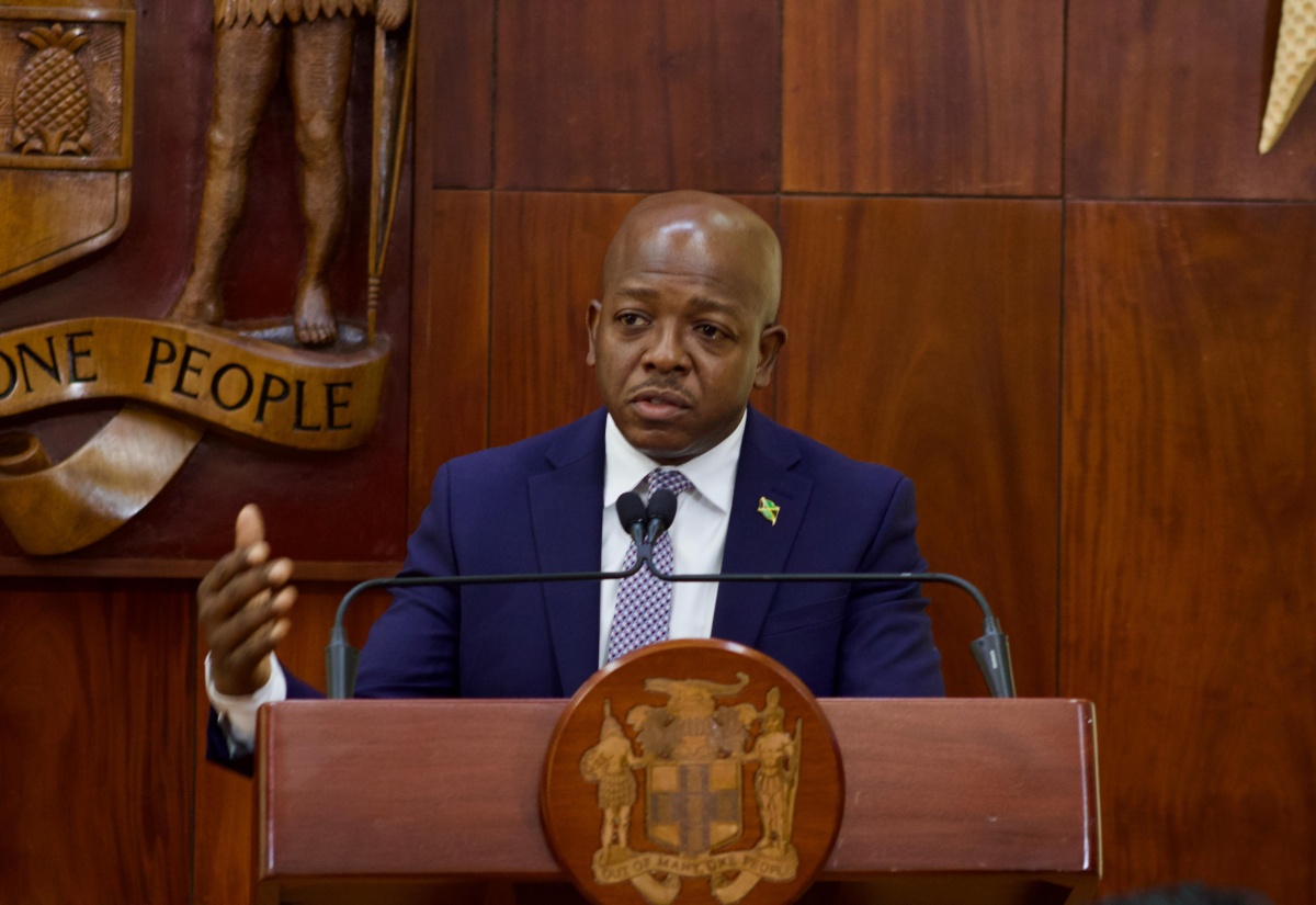 Minister of Labour and Social Security, Hon. Pearnel Charles Jr.