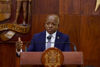 Minister of Labour and Social Security, Hon. Pearnel Charles Jr. 

