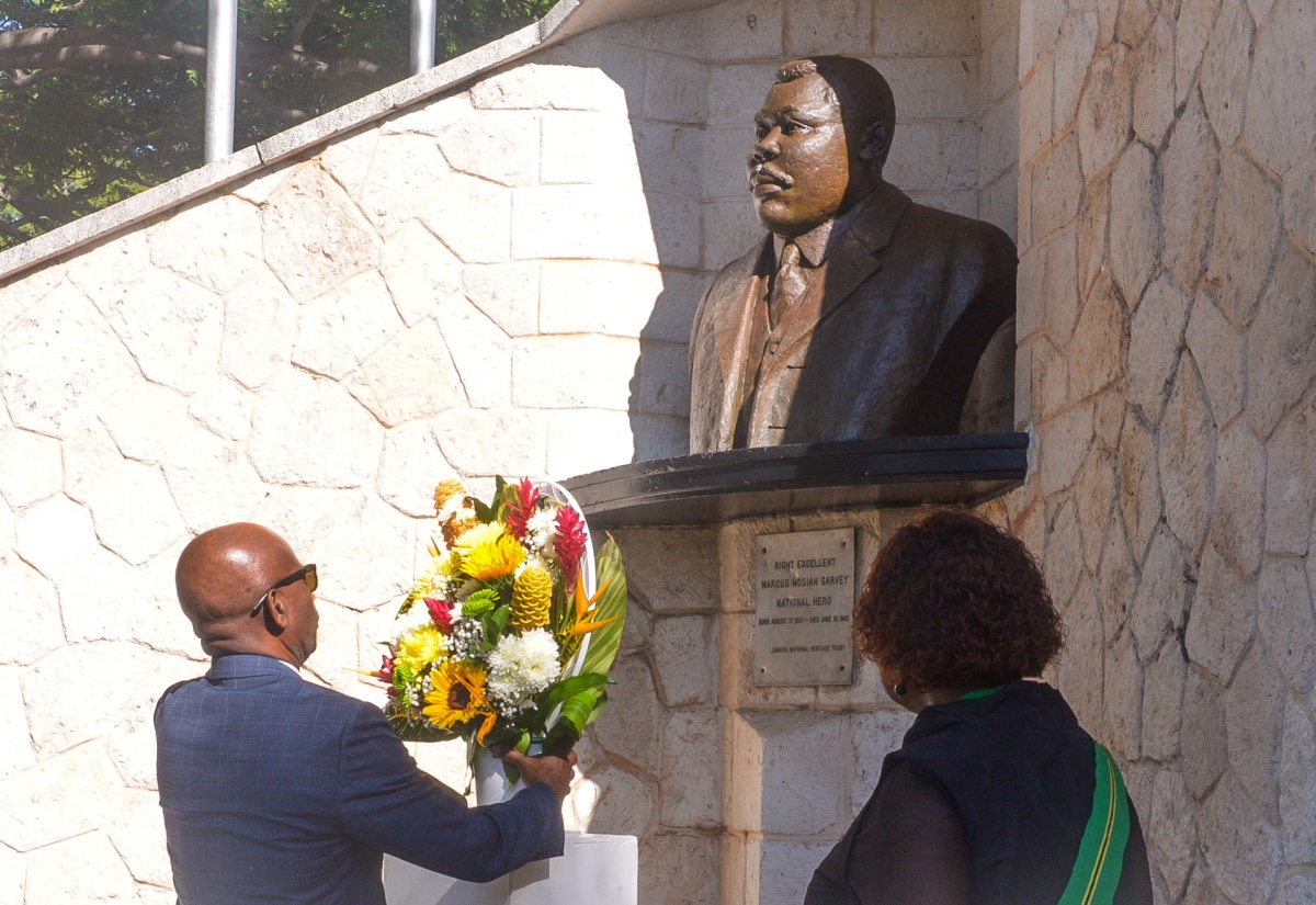 Photo: Floral Tribute at National Heroes Park