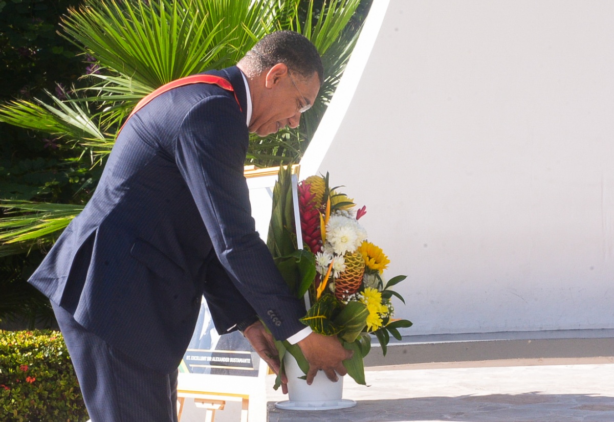 Photo: Floral Tribute at National Heroes Park
