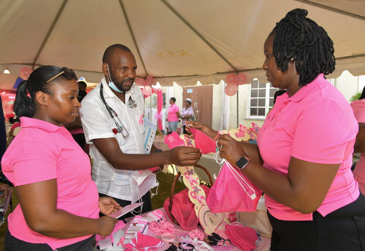 PHOTOS: Mandeville Regional Hospital Hosts Haematology/Oncology Pink Day Exposition