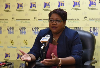Chief Technical Director in the Ministry of National Security and Peace, Shauna Trowers.

