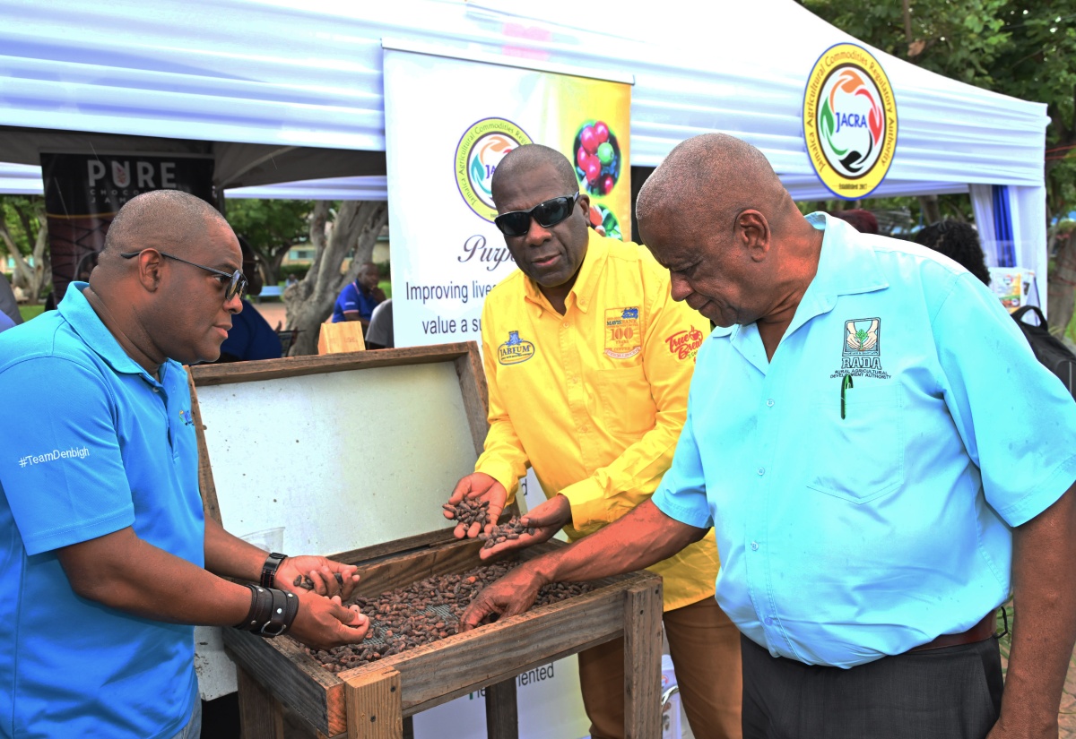 Stakeholders Celebrate Coffee and Cocoa Days at Emancipation Park