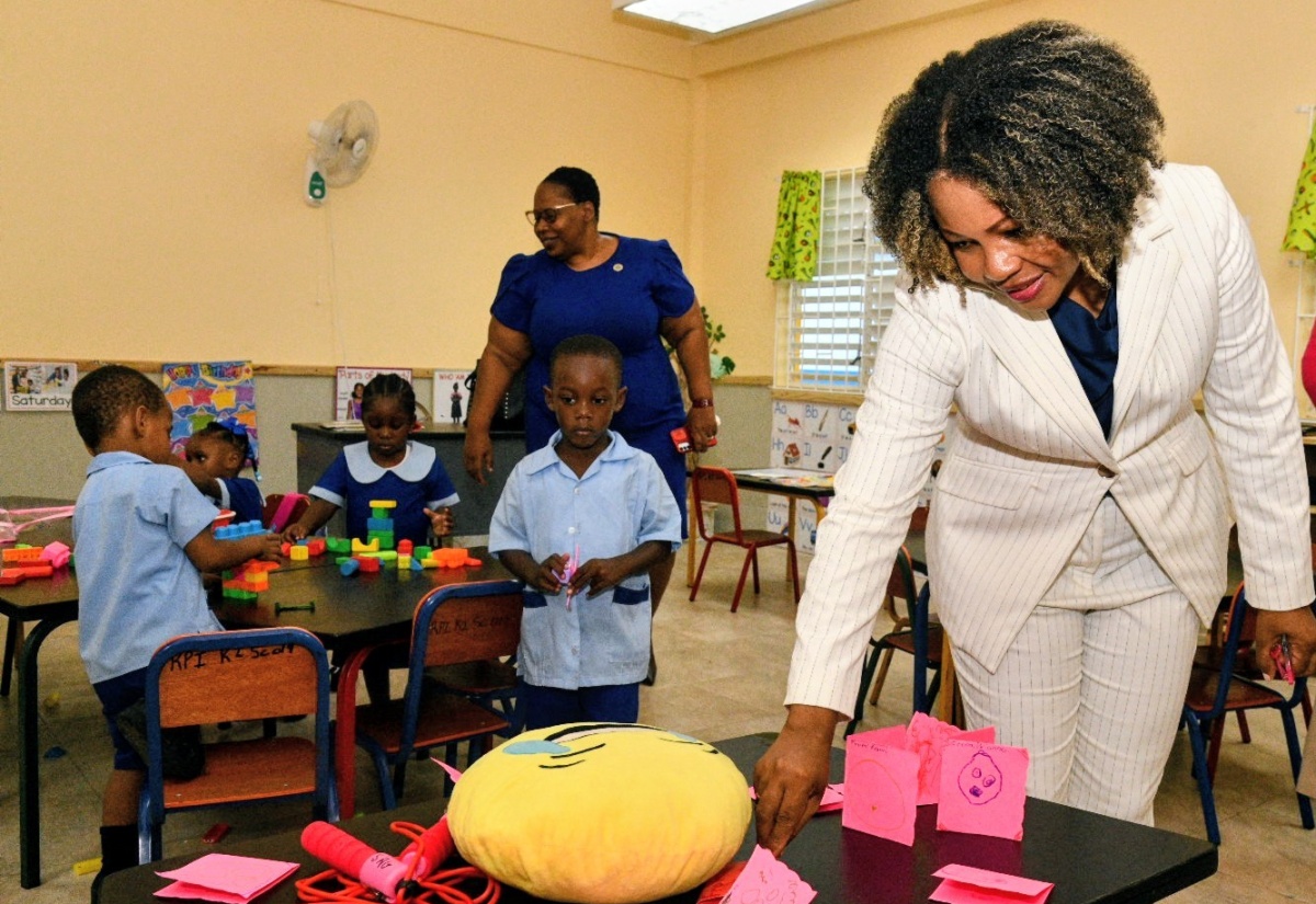 “We Are Here with You” – Minister Morris Dixon Assures Rosemount Primary and Infant School Community