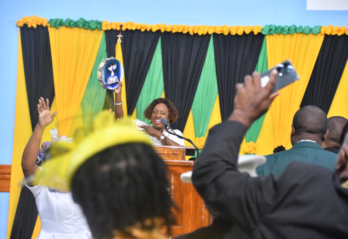 Minister Grange Calls For National Unity During Heritage Week Thanksgiving Service