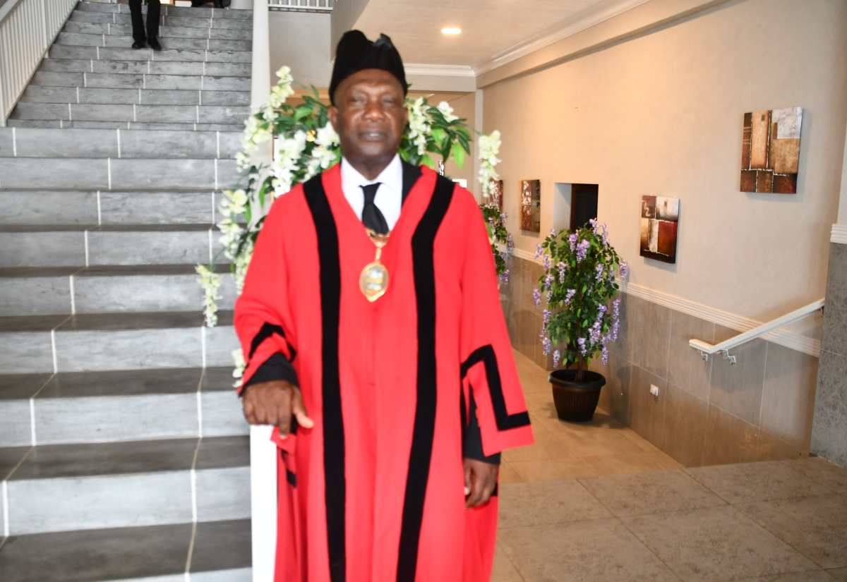 Mayor of St Ann’s Bay, Councillor Michael Belnavis