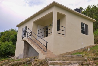 (FILE) The one-bedroom unit which was handed over to St. Dacres resident and beneficiary Neville Barrett, under the Government’s New Social Housing Programme (NSHP) on October 10.