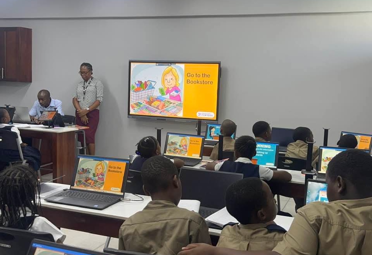 Ocho Rios Primary Gets Smart Room