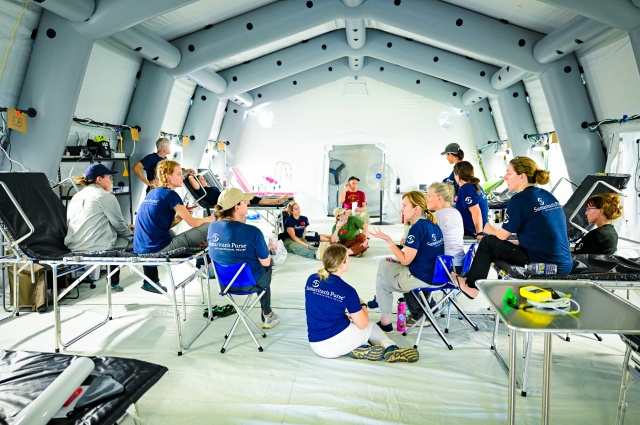 Emergency Field Hospital Established in Black River