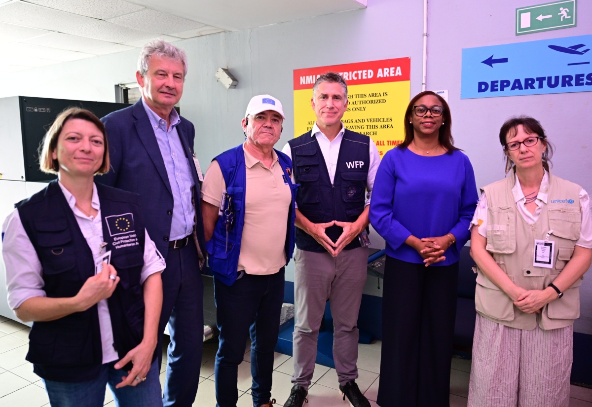 Jamaica Gets Another Shipment of Relief Supplies from the EU and Partners