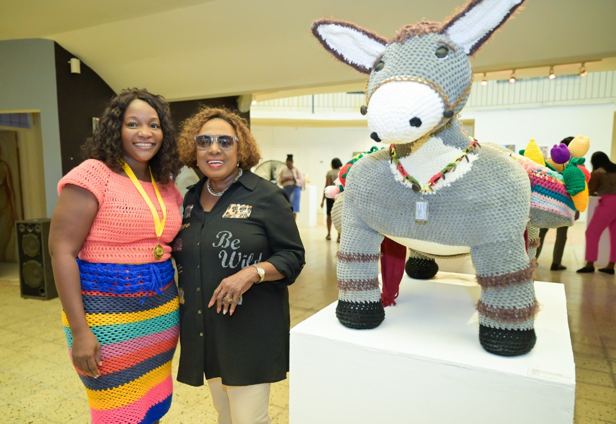 St. Mary Artist Wins Gold for Crochet Piece in JCDC Competition
