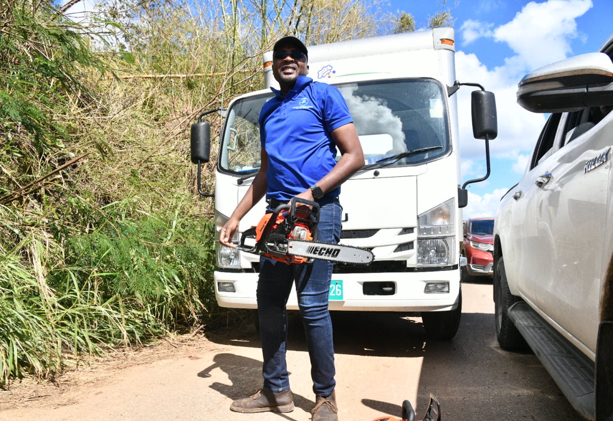 Minister Morgan Tours Trelawny Southern