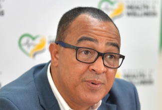 Minister of Health and Wellness, Dr. the Hon. Christopher Tufton.