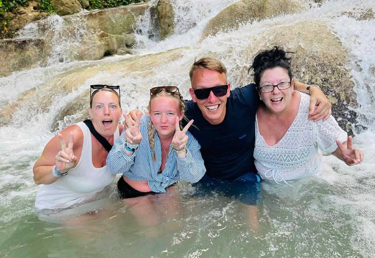 Visitors enjoying the Dunn