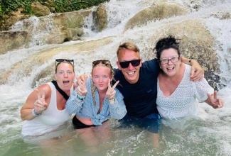 Visitors enjoying the Dunn