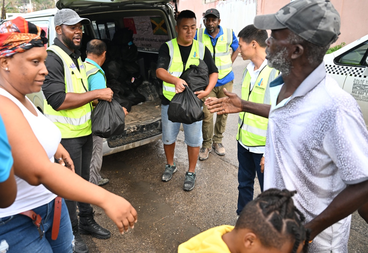 Chinese Community Supports Hurricane Relief in St. James