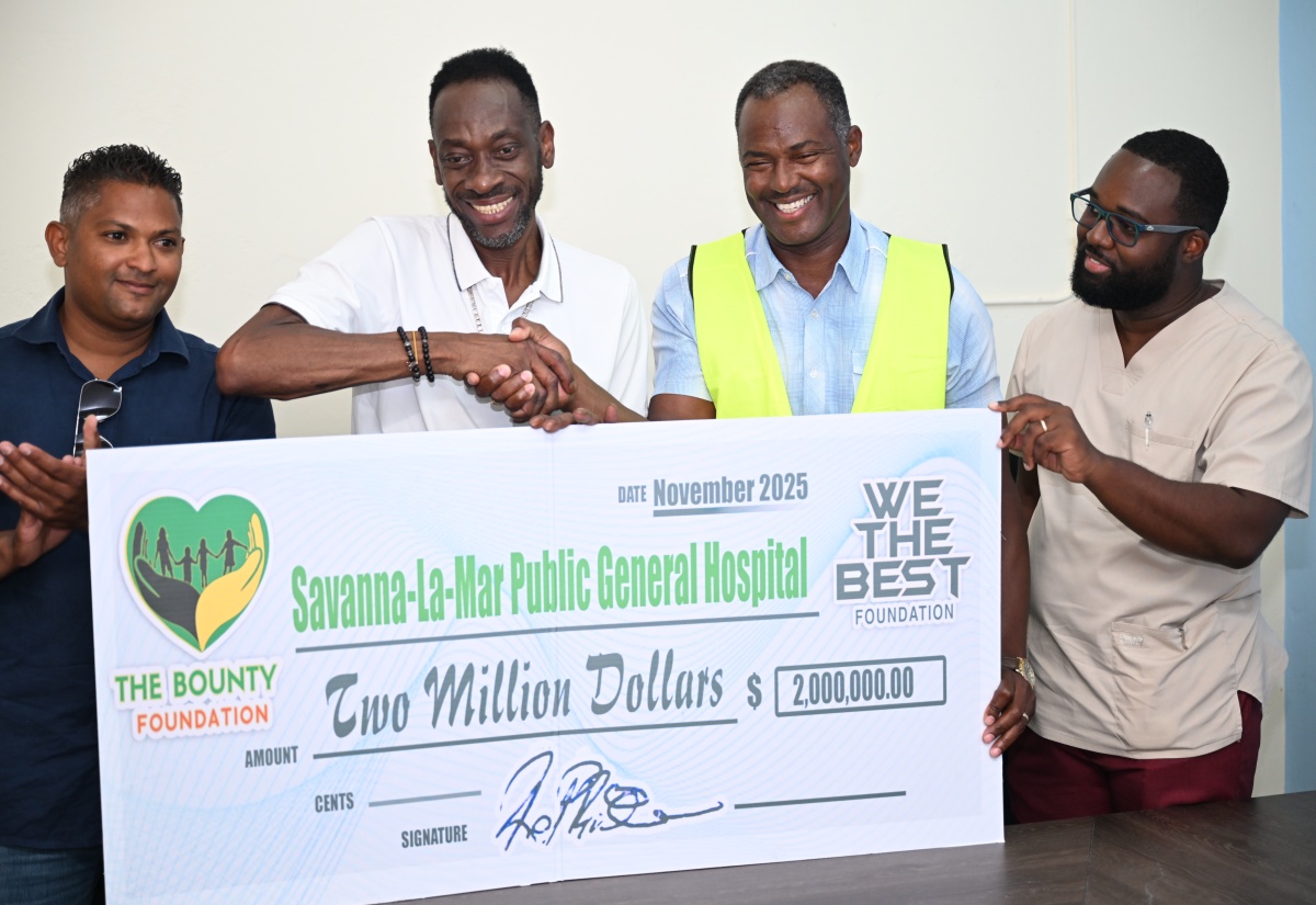 Entertainers Provide $8M Post-Hurricane Philanthropic Support to Four Western Jamaica Hospitals