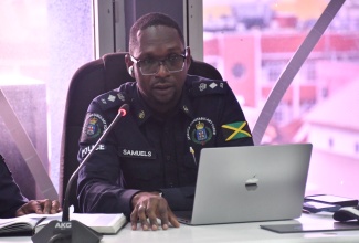 Commanding Officer for St. James, Senior Superintendent of Police, Eron Samuels.