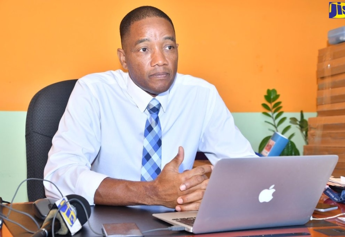 Principal of William Knibb Memorial High School in Falmouth, Trelawny, Linvern Wright.