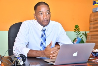 Principal of William Knibb Memorial High School in Falmouth, Trelawny, Linvern Wright.
