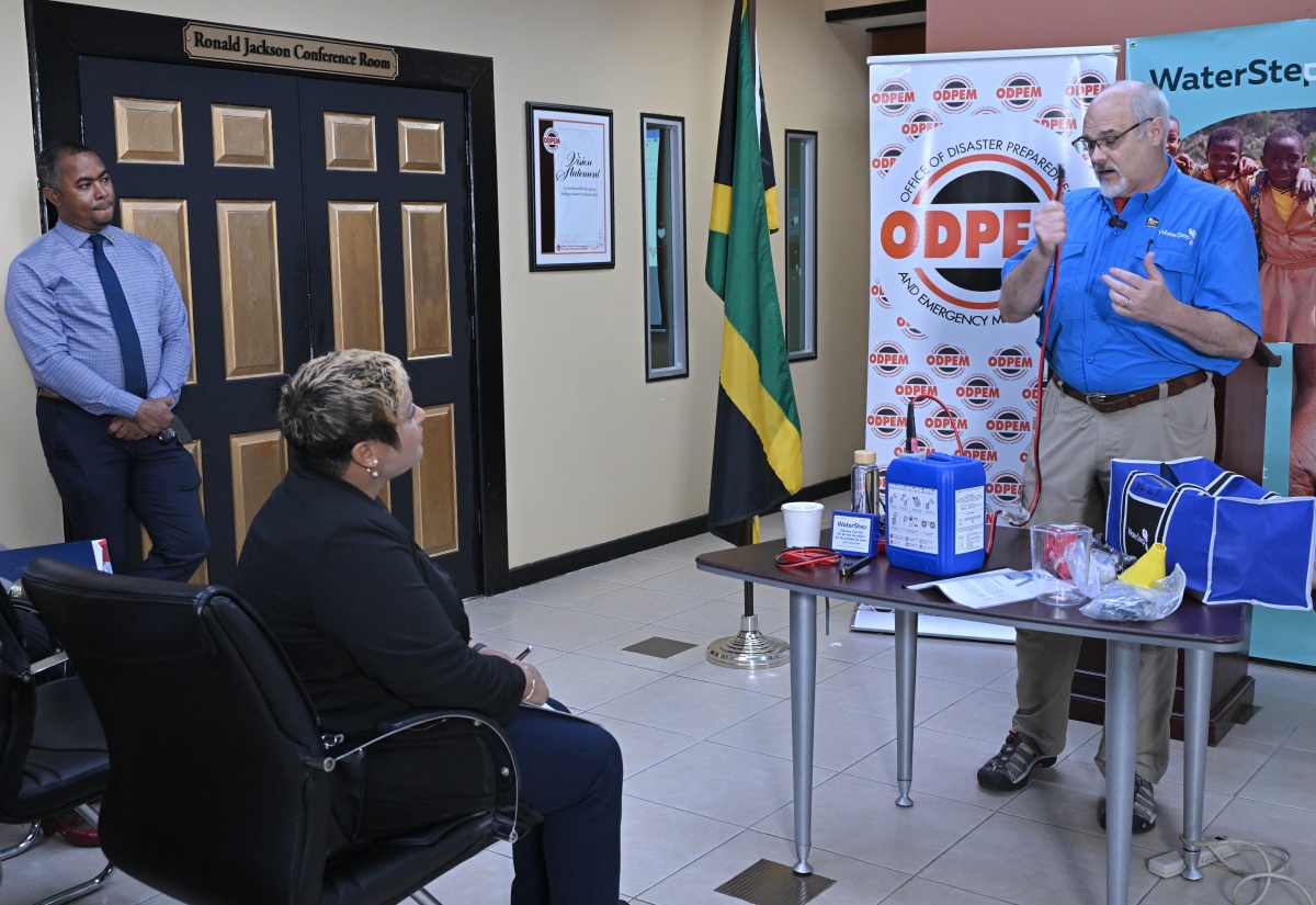 300 Bleach Makers Donated to Jamaica’s Health System