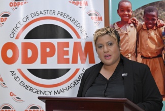 State Minister in the Ministry of Health and Wellness, Hon. Krystal Lee.

