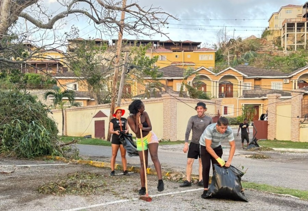Corporate Volunteers Support Montego Bay’s Post-Hurricane Recovery Efforts