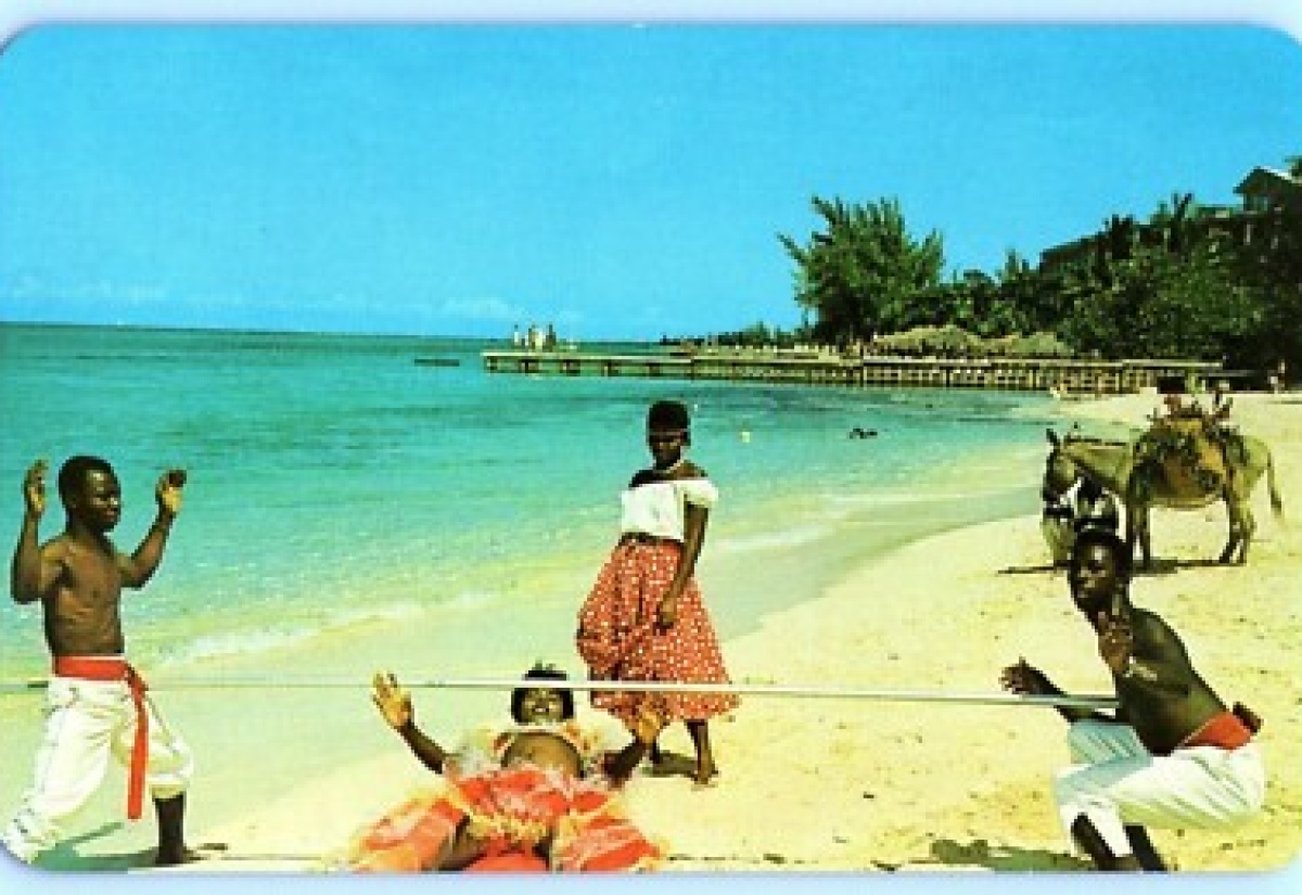 Limbo is a popular form of entertainment in the Jamaican hotels.
