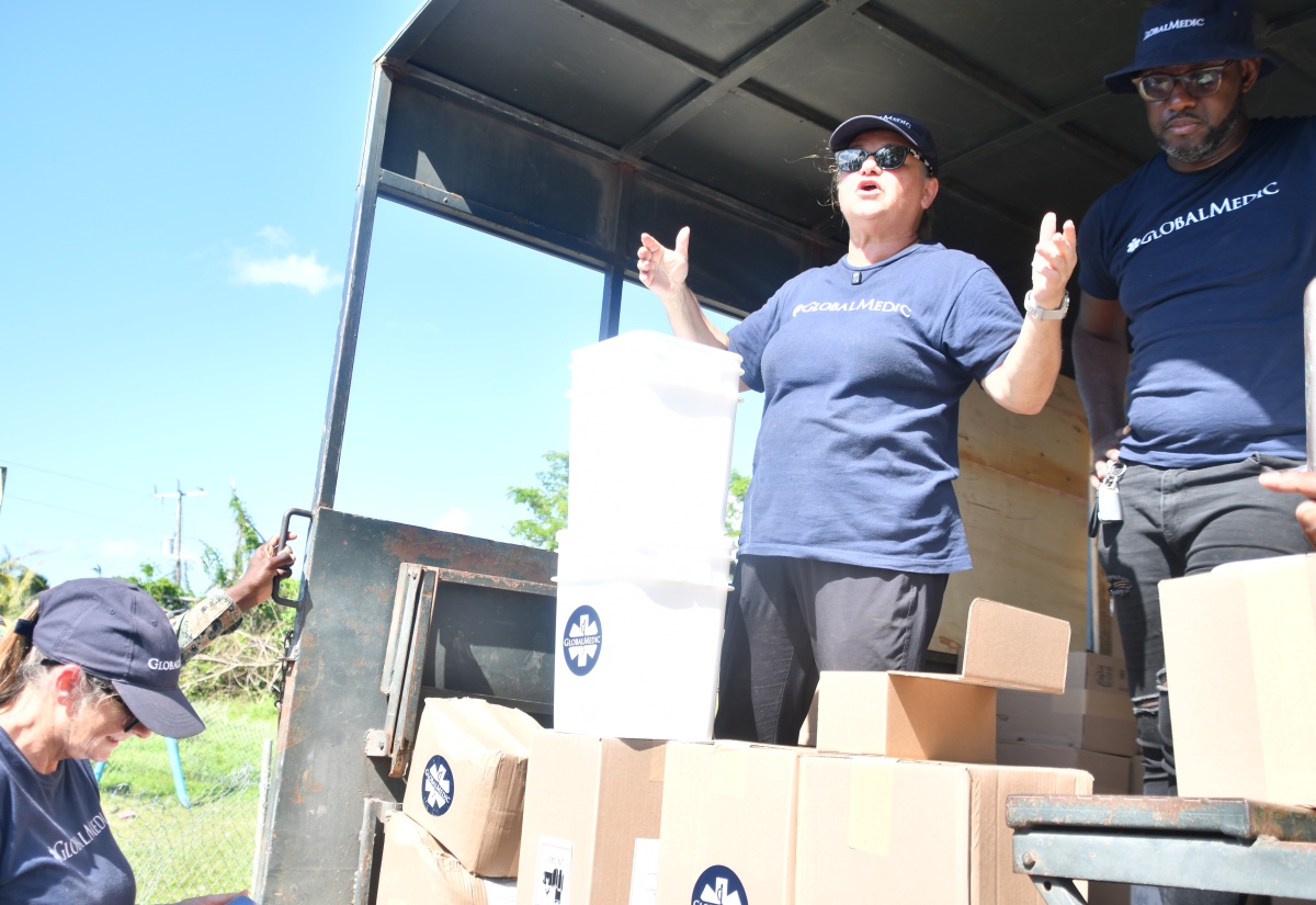 GlobalMedic Delivers 270 Water-Purification Kits to Residents in Frome, Westmoreland