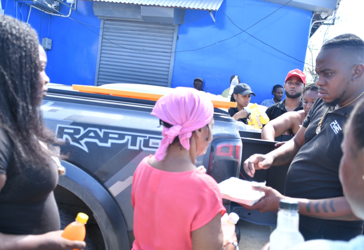 Residents in St. James Receive Hot Meals and Care Packages