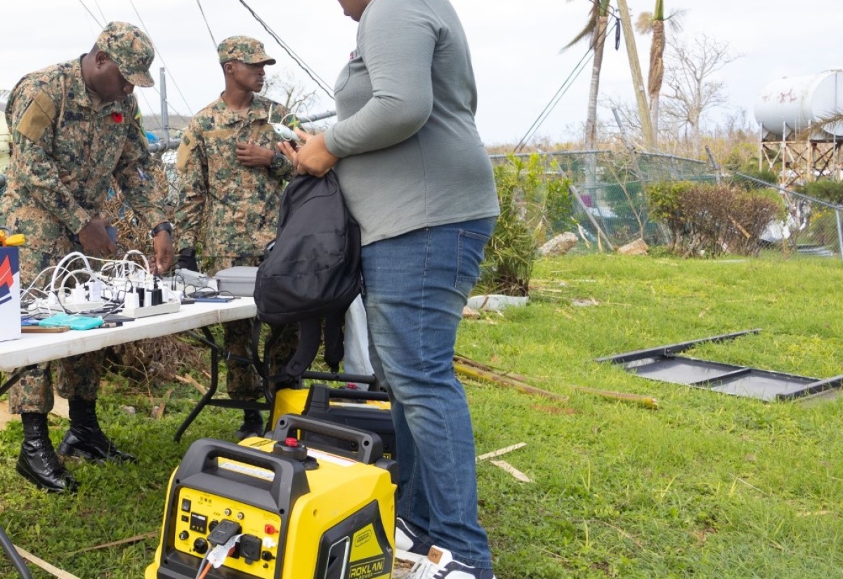 Falmouth Residents Receive Care Packages, Free Health Checks