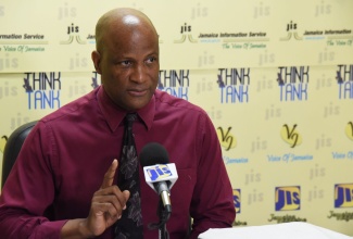 National Environment and Planning Agency (NEPA) Deputy Chief Executive Officer in charge of Environmental Management and Sustainability, Anthony McKenzie.

